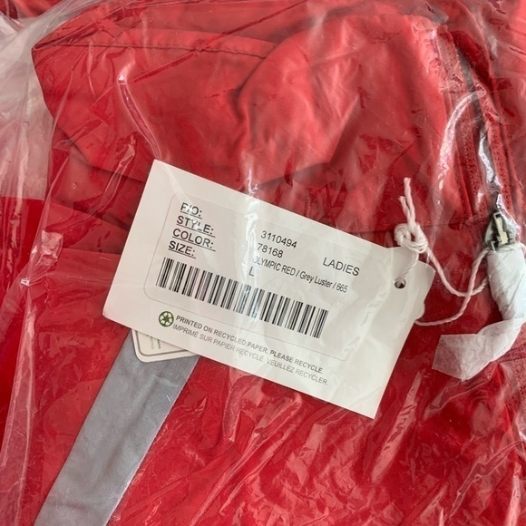 North END Sirius Ladies' Lightweight Jacket Red - Picture 5 of 6